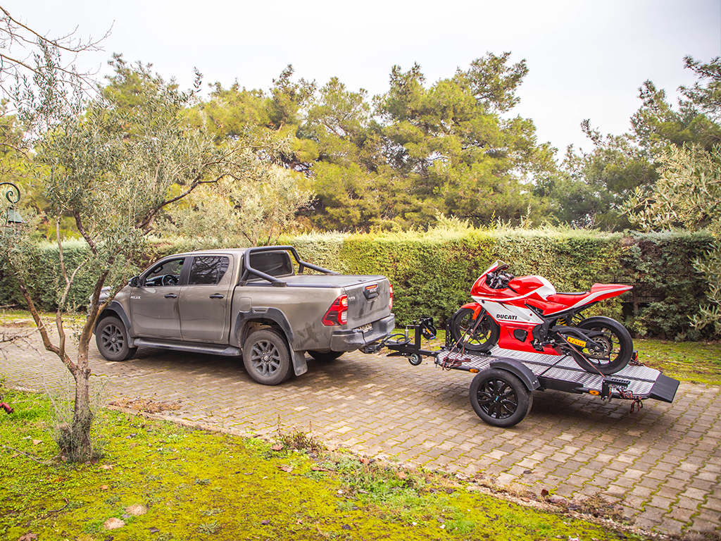 Rampasız, Katlanır Motosiklet ve ATV Römorku